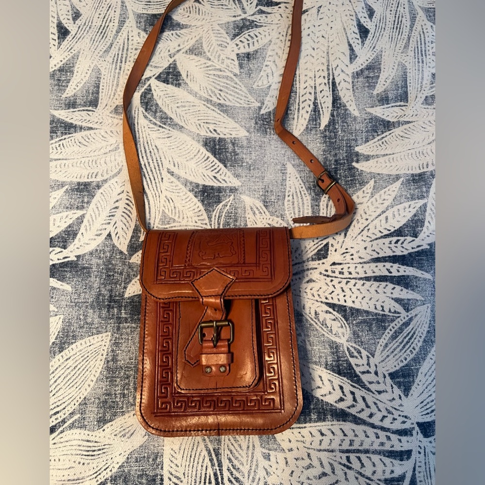 Peruvian Leather Bag